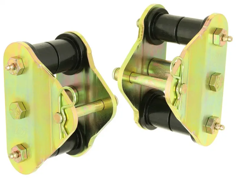 Rockjock Yf Front Leaf Spring Shackles With Urethane Bushings 1