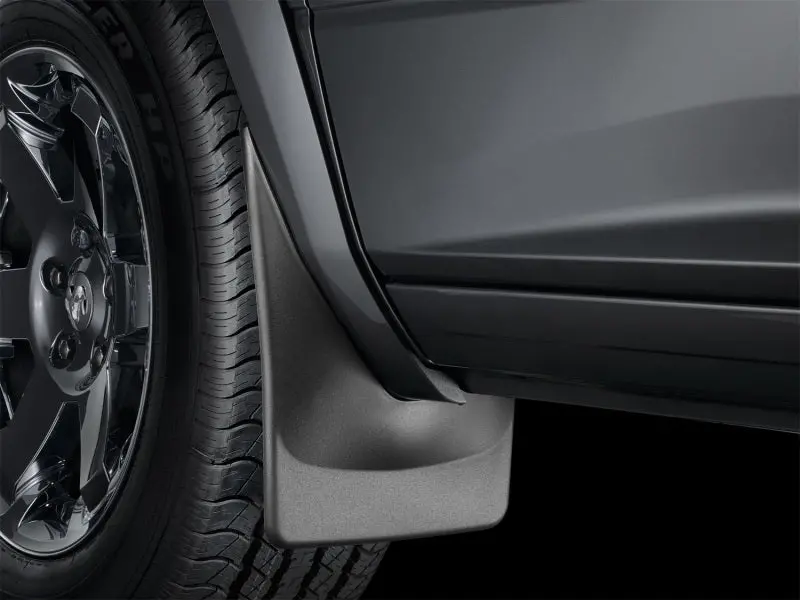 Weathertech No-Drill Front Mudflaps For 2019+ Dodge Ram – Compatible With Models Without Factory Fender Flares, Black 1