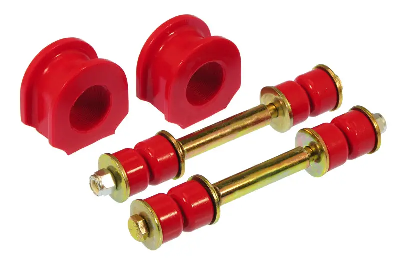 Prothane Front Sway Bar Bushings For 1988–1998 Gm Full-Size Trucks – 1.25-Inch Diameter – Red Polyurethane 1