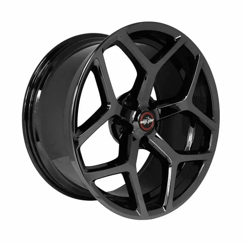 Race Star Recluse Gloss Black Wheel: 18X8.5", 5X4.5", 5.84" Backspace, 28Mm Offset 1