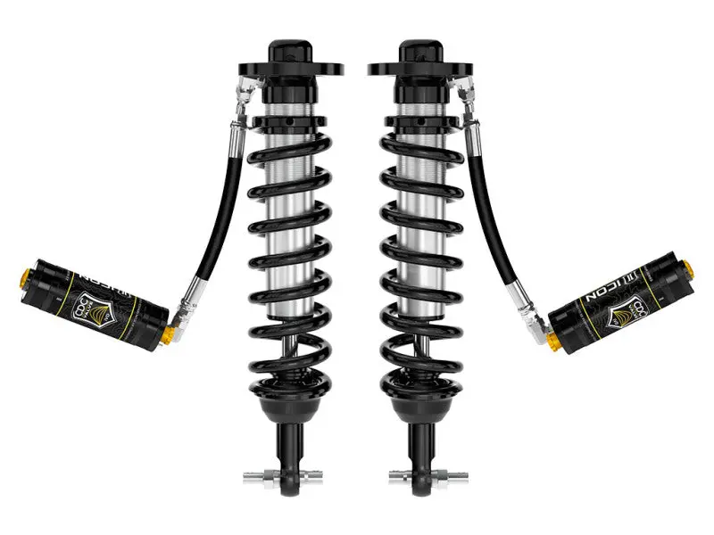Icon 2.5 Series Front Coilover Shocks With Cdcv Technology For 2021+ Ford F-150 4Wd – 0 To 2.75-Inch Lift 1