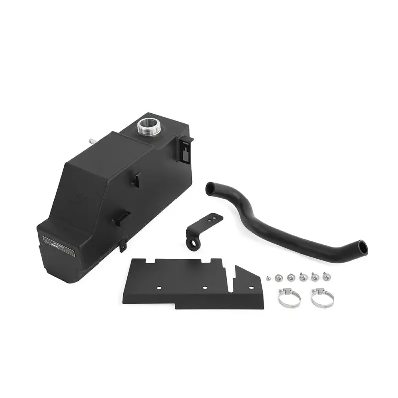 Mishimoto Aluminum Degas Tank For 2011–2019 Ford 6.7L Power Stroke – Micro-Wrinkle Black Finish 1