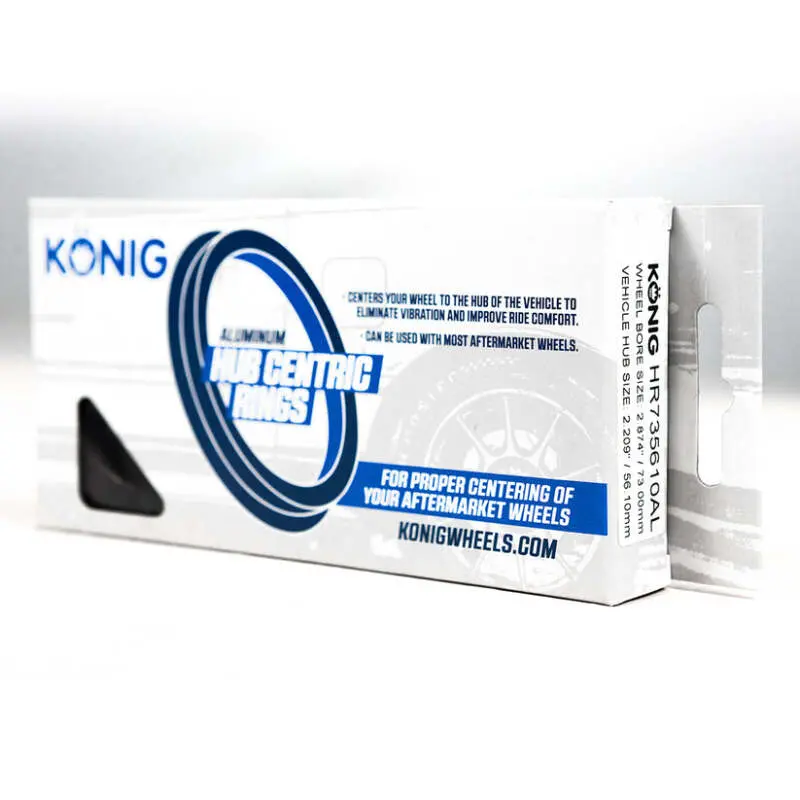 Konig Aluminum Hub-Centric Ring Set (4-Pack) – 73.1Mm Od / 56.1Mm Id 1