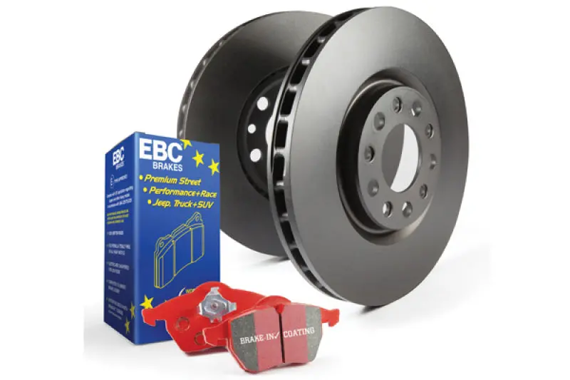 Ebc Redstuff Street Performance Brake Kit – S12 Pads And Rk Series Rotors 2