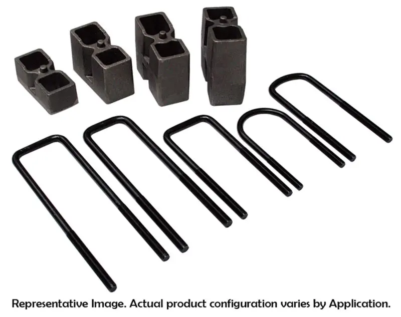 Skyjacker 1980-1996 Ford F-250 4 Wheel Drive Suspension Block And U-Bolt Kit 1