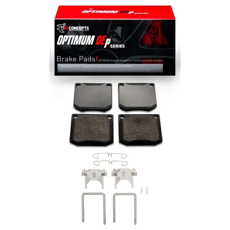 R1 74-80 Saab 99 Front Optimum Oe Pads & Hardware Kit 1