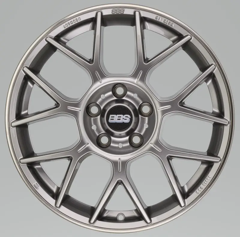 Bbs Xr 19X8.5 Inch Alloy Wheel – Platinum Gloss Finish, 5X120 Bolt Circle, Et35 Offset, 82Mm Pcd Spacer Required 1
