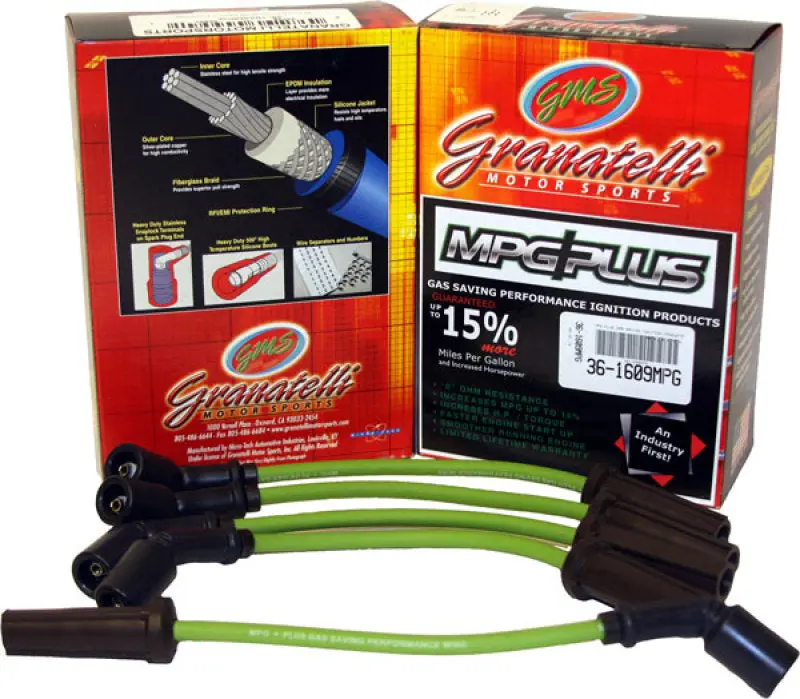 Granatelli 1982 Chevrolet Camaro 4Cyl 2.5L Mpg Plus Ignition Wires 1