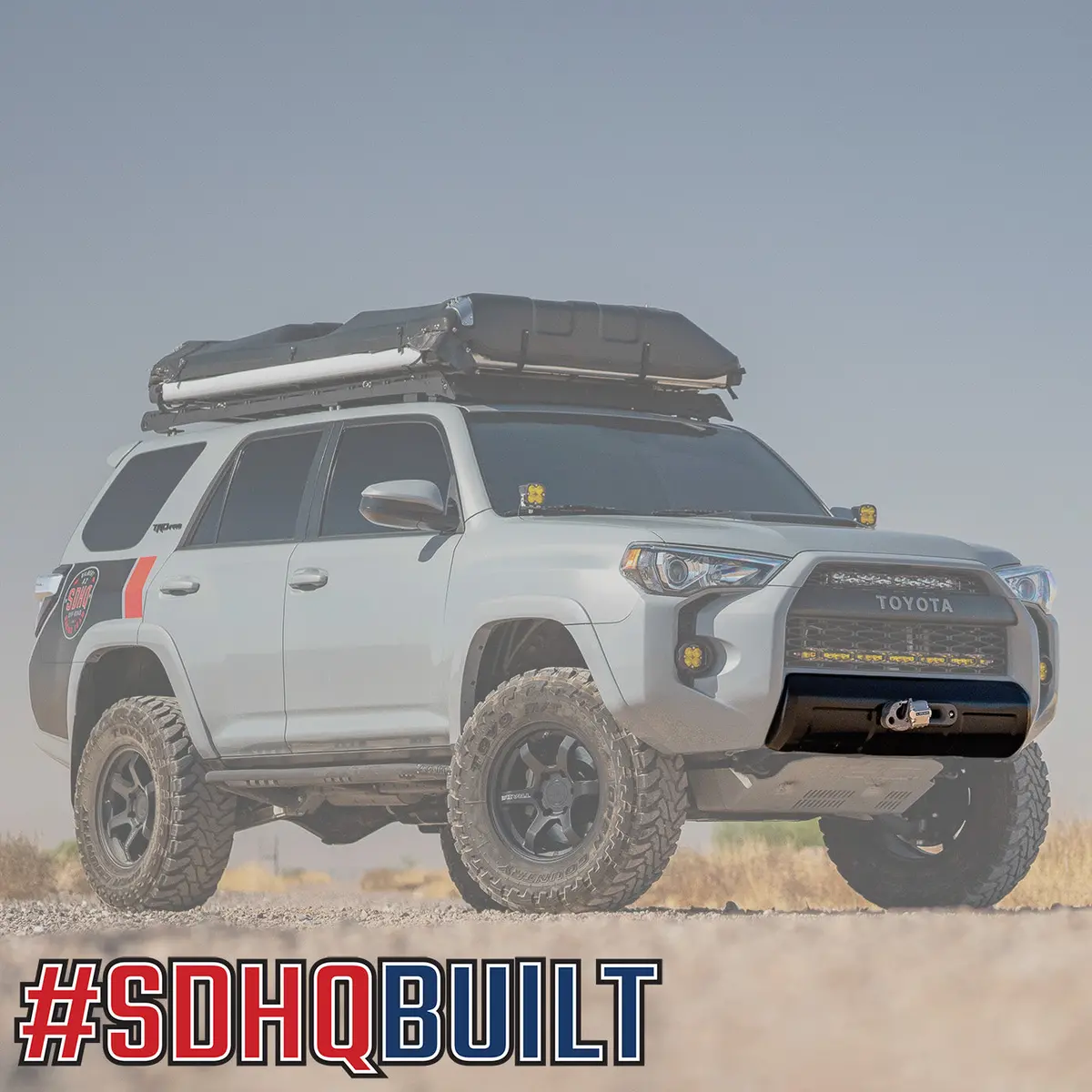 Sdhq Winch Mount Kit For 2010–Present Toyota 4Runner – Heavy-Duty Built-In Design 1