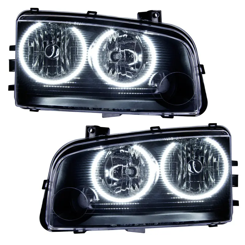 Oracle White Led Headlight Kit For 2005–2010 Dodge Charger (Non-Hid Smd) 1