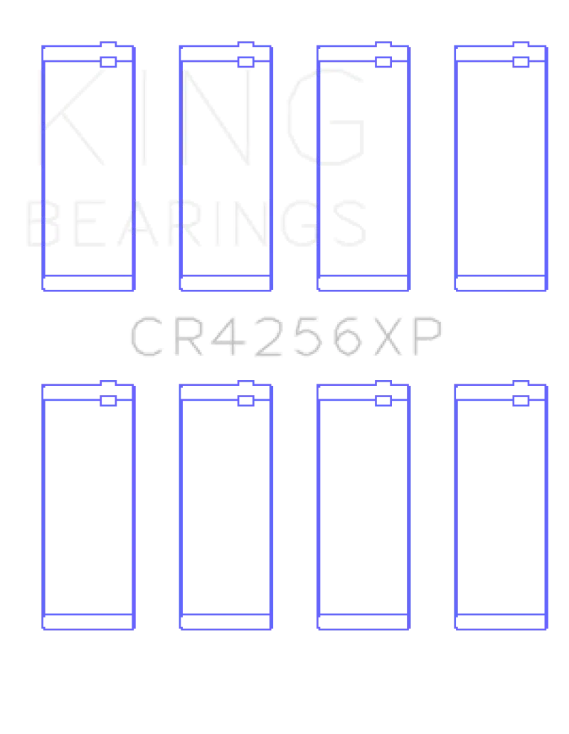 King Performance Rod Bearing Set For 2003–2005 Dodge Neon Srt4 2.4L (Standard Size) 1