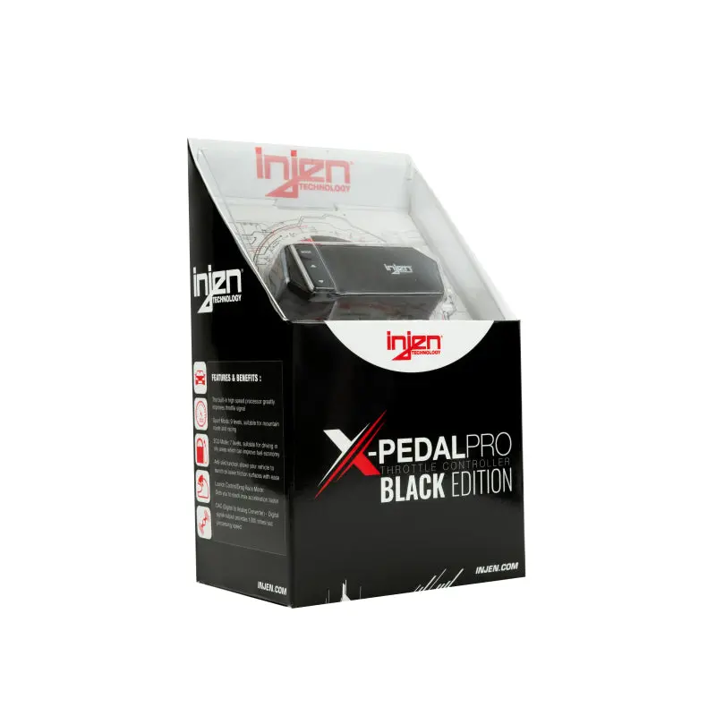 Injen X-Pedal Pro Throttle Controller – Black Edition For 2003–2008 Nissan 350Z And Infiniti G35 Sedan/Coupe 1