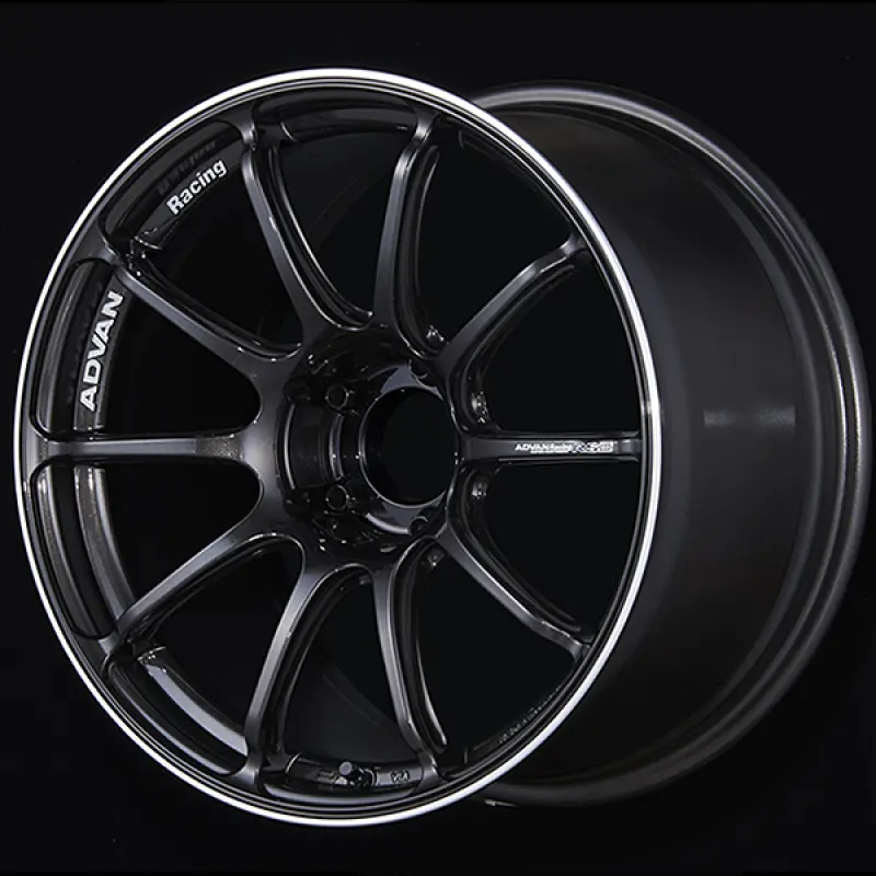 Advan Rsiii 18X8.0 / +33 Offset / 5-110 / 65.2Mm Bore / Black Gunmetallic & Ring 1