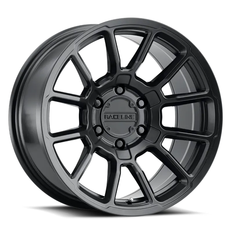 Raceline 950B Gauge 16X8In / 8X170 Bp / -6Mm Offset / 125.2Mm Bore - Satin Black Wheel 1