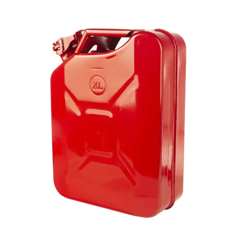 Rugged Ridge 20-Liter Red Metal Jerry Can With Mounting Hardware 1
