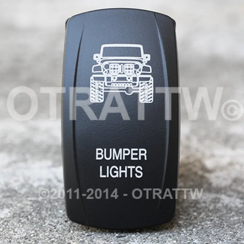 Spod Rocker Switch Panel – Jk Wrangler Bumper-Mounted Lighting Control Module 1