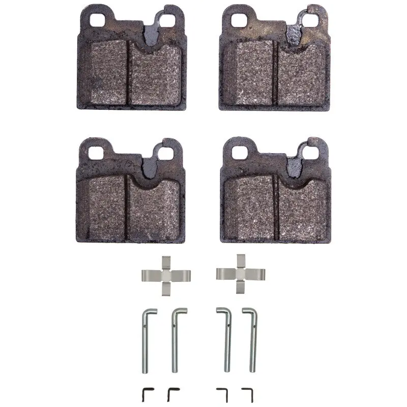 R1 87-89 Alfa Romeo Milano Rear Optimum Oe Pads & Hardware Kit 1