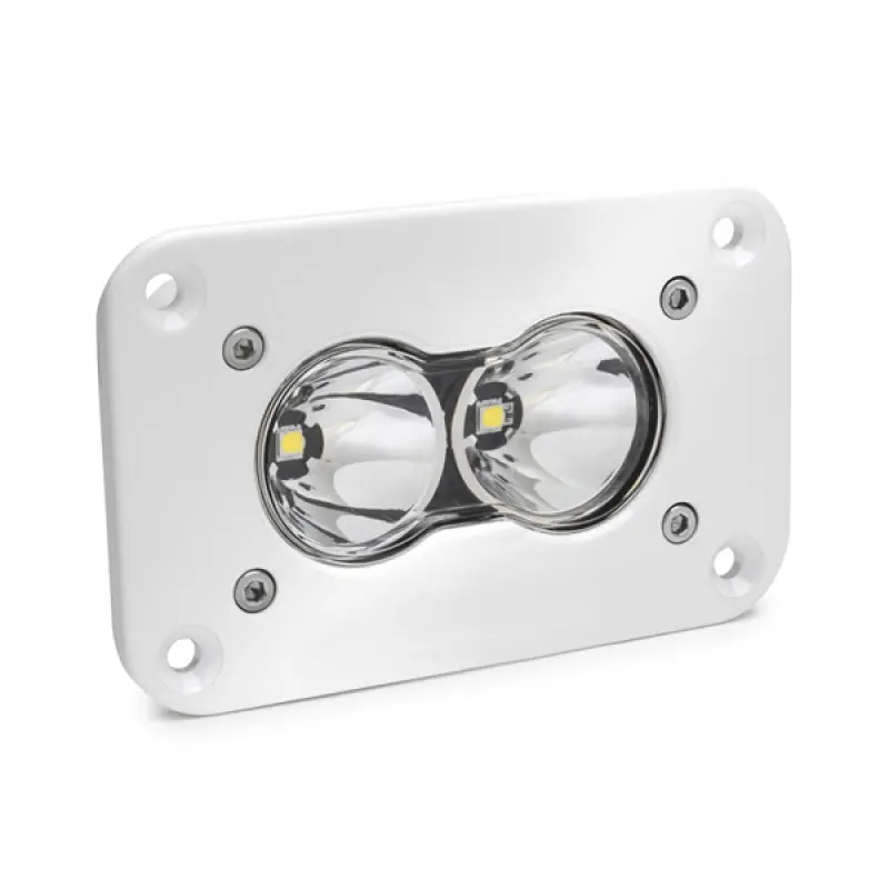 Baja Designs S2 Pro Led Work Light – White Flush-Mount Scene/Work Pattern, Clear Lens 1