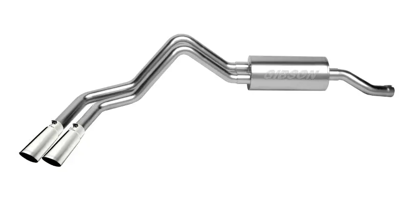 Gibson Cat-Back Dual Exhaust System For 2010–2013 Gmc Sierra 1500 Sle – 4.8L V8, 2.25" Stainless Steel, Sport Tuned 1
