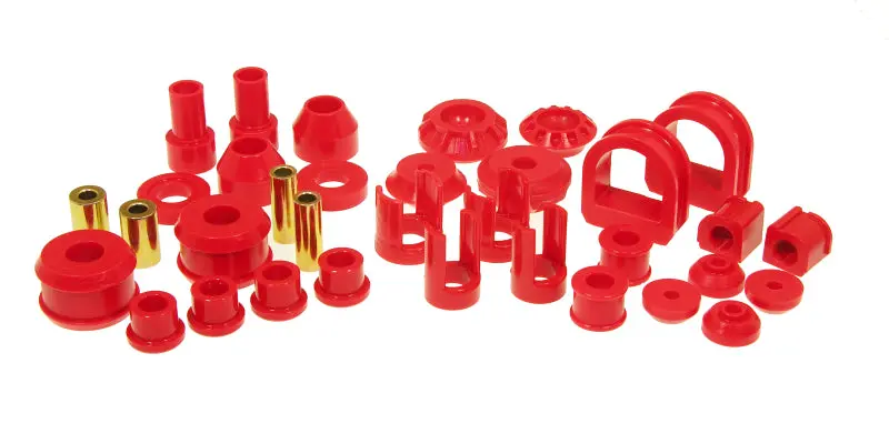 Prothane Total Suspension Bushing Kit For 1985–1998 Vw Golf & Jetta — Red Polyurethane 1
