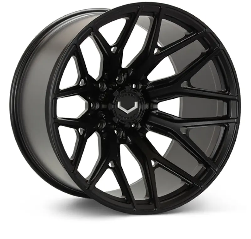 Vossen Vfx-03 Monoblock Wheel – 22X10", 6X139.7Mm, Et18, Super Deep Lip, Satin Black 1