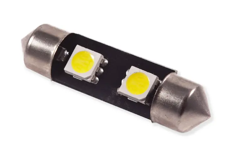 Diode Dynamics Smf2 36Mm Single Cool White Led Indicator Lamp (Dd0081S) 1