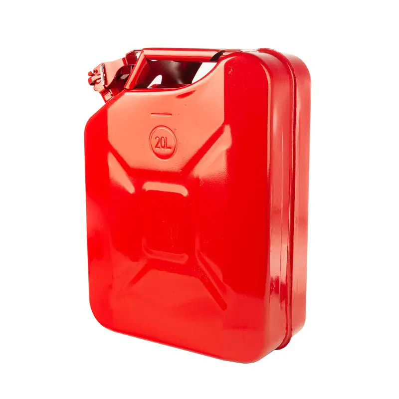 Rugged Ridge 20-Liter Red Metal Jerry Can With Mounting Hardware 2