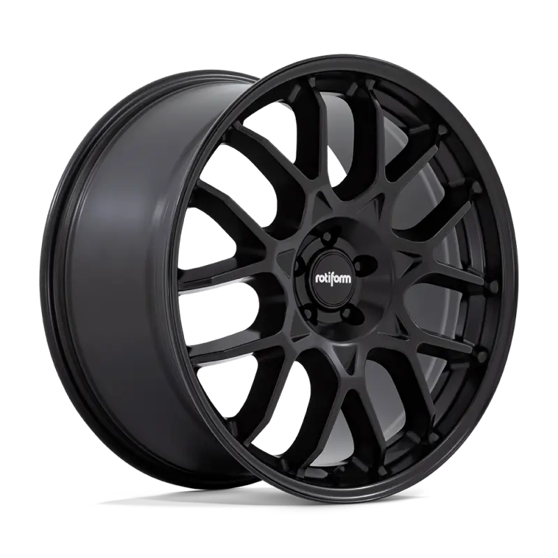 Rotiform R195 Zws Matte Black Forged Wheel: 22×10", 5×112Mm, +35 Offset 1