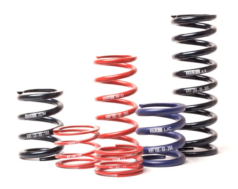 H&R Single Race Coil Spring — 60Mm Inner Diameter, 100Mm Free Length, 340 N/Mm (1941 Lb/In) Rate 1