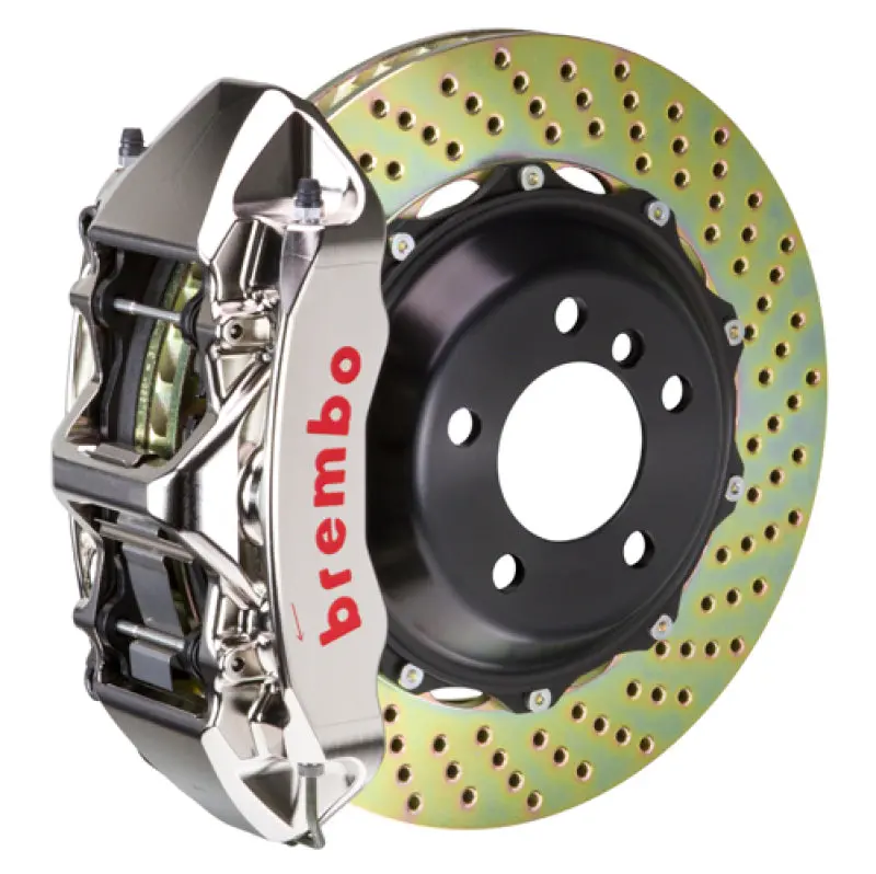 Brembo Gtr Big Brake Kit – Front, 6-Piston Billet Calipers, 380X32Mm Drilled Rotors For 2008–2013 Lexus Is-F 1