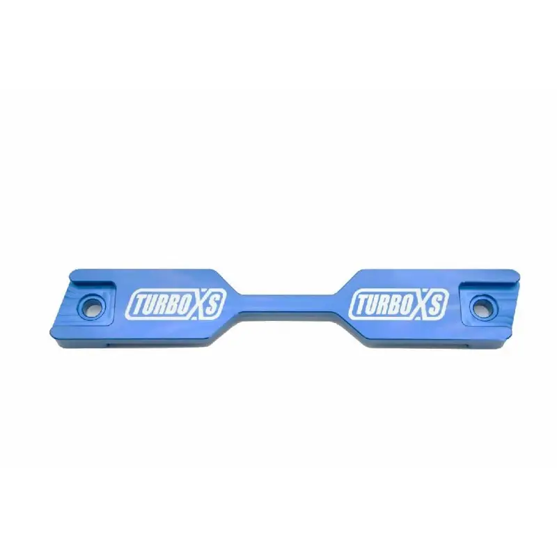 Turbo Xs Battery Tie-Down Strap – Blue Anodized Aluminum 1