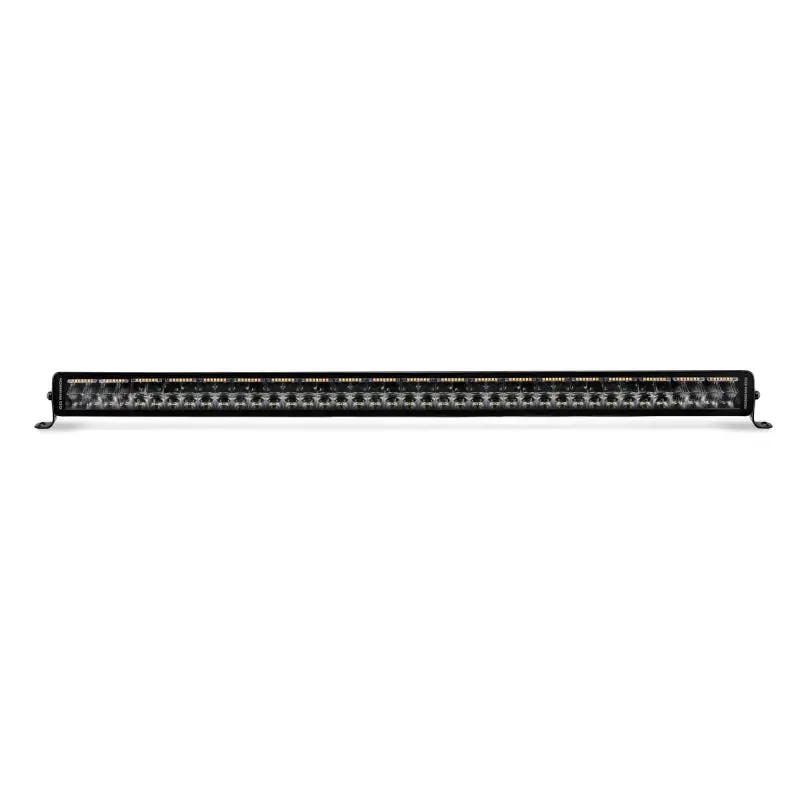 Go Rhino Xplor Blackout Dual-Row Led Light Bar – 40-Inch, Amber Accent Lighting, Side/Track Mount, Matte Black Finish 2