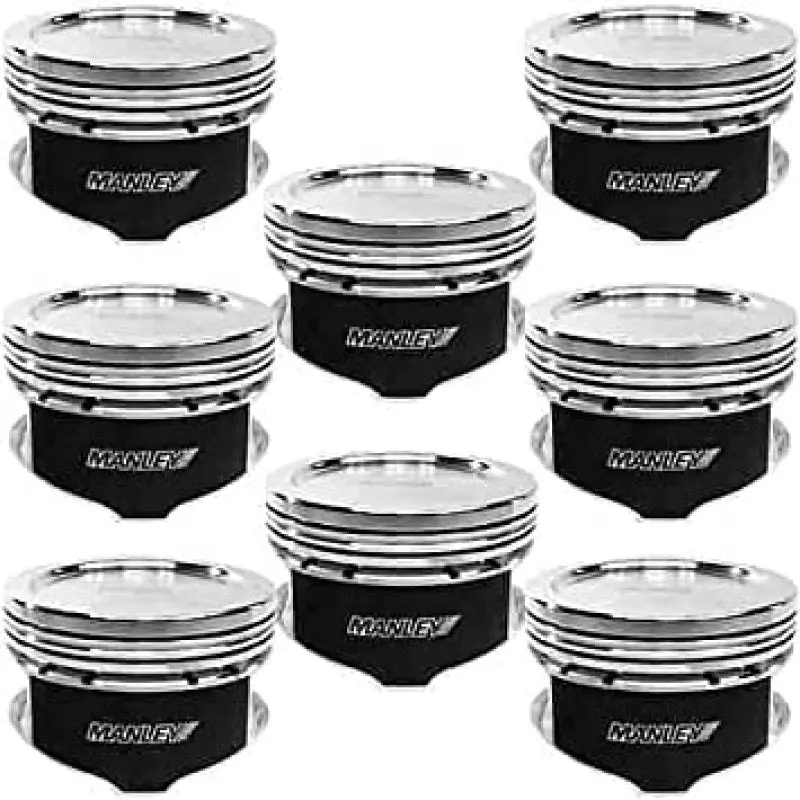 Manley Ford 4.6L/5.4L Sohc/Dohc 3.552In Bore -18Cc Spherical Dish Extreme Duty Piston Set 1