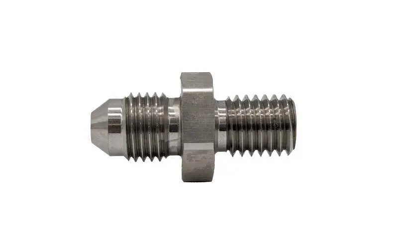 Forced Performance Stainless Steel M10X1.5 To -4An Straight Fitting 1
