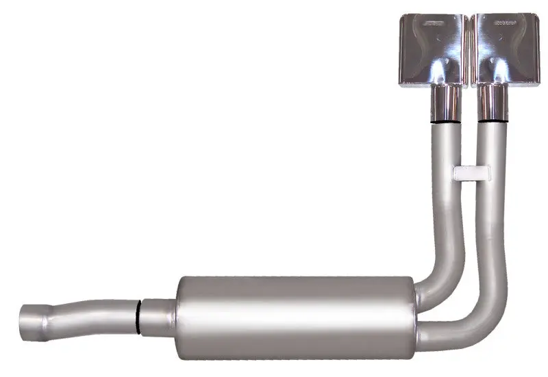 Gibson Super Truck Stainless Steel Cat-Back Exhaust For 1988–1993 Chevrolet C1500 Cheyenne 5.7L 1