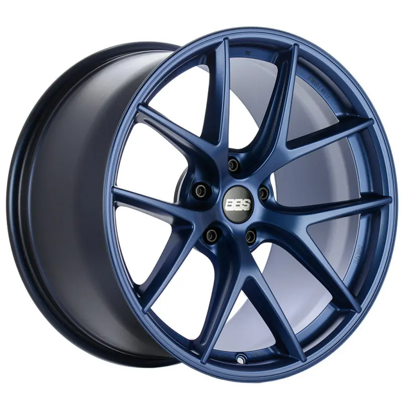 Bbs Ci-R Forged Alloy Wheel – 20×11.5", Et58.5, Satin Indigo Blue Finish 1