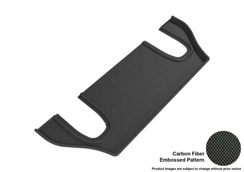 3D Maxpider Kagu All-Weather 3Rd Row Floor Mats – Black, Fits 2016–2020 Tesla Model X (6-Seat Config) 1