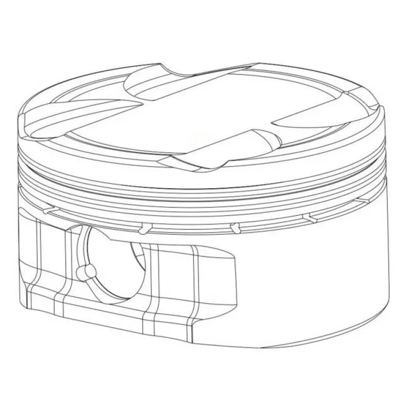 Cp Pistons & Rings For Mitsubishi 4B11 (Evo X) – 90.5Mm Bore, +4.0Mm Oversize, 8.8:1 Compression Ratio 1