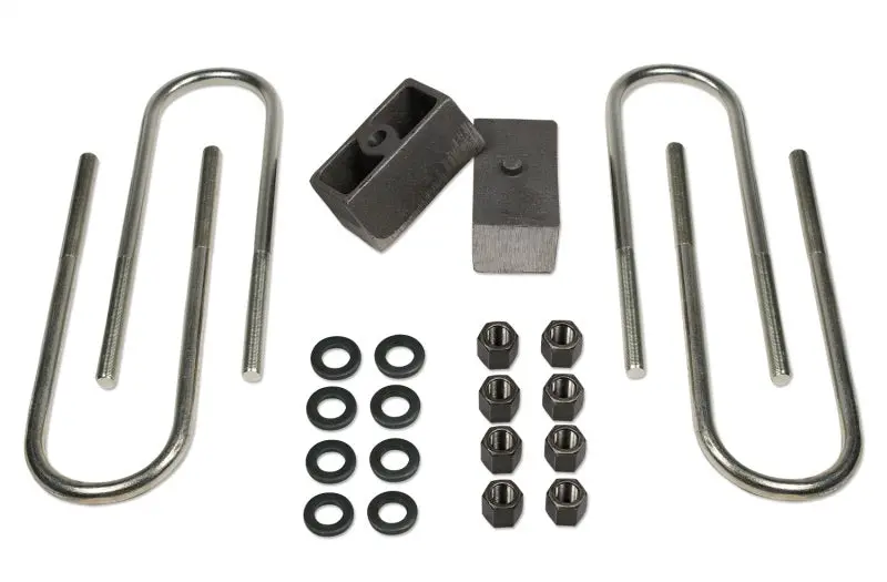 Tuff Country 2-Inch Rear Block & U-Bolt Kit For 1973–1987 Chevy 3/4-Ton 4Wd Trucks 1