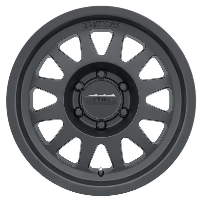 Mr704 Matte Black Alloy Wheel: 17X8.5 Inches, Zero Offset, 5X5.715 Inch Bolt Pattern, 71.5Mm Center Bore 1